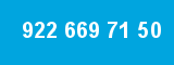 922 669 71 50 922 669 71 50